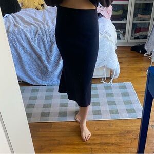 Ralph Lauren Navy Midi Skirt